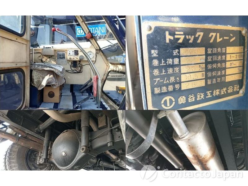 MITSUBISHI CANTER CRANE FE111B-76341  : Used Vehicle Exporter